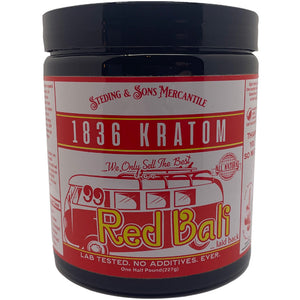 1836 Kratom - 99 Red Bali - 8oz Powder