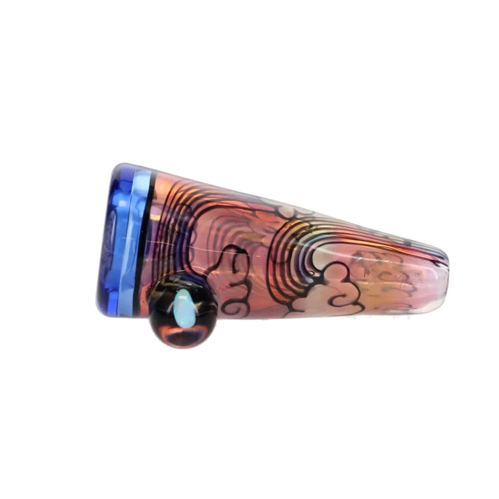 Windstar Glass Rainbow & Clouds Stained Glass Chillum