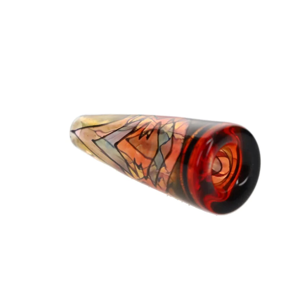 Windstar Glass Tribal Aztec Stained Glass Chillum