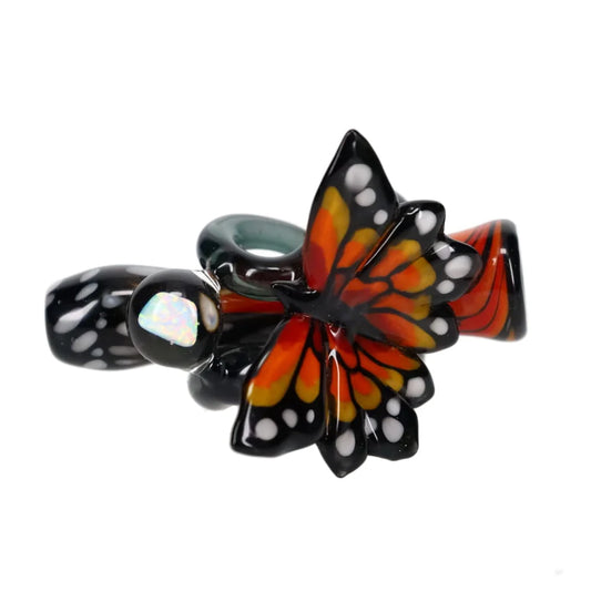 Windstar Glass Monarch Butterfly Chillum