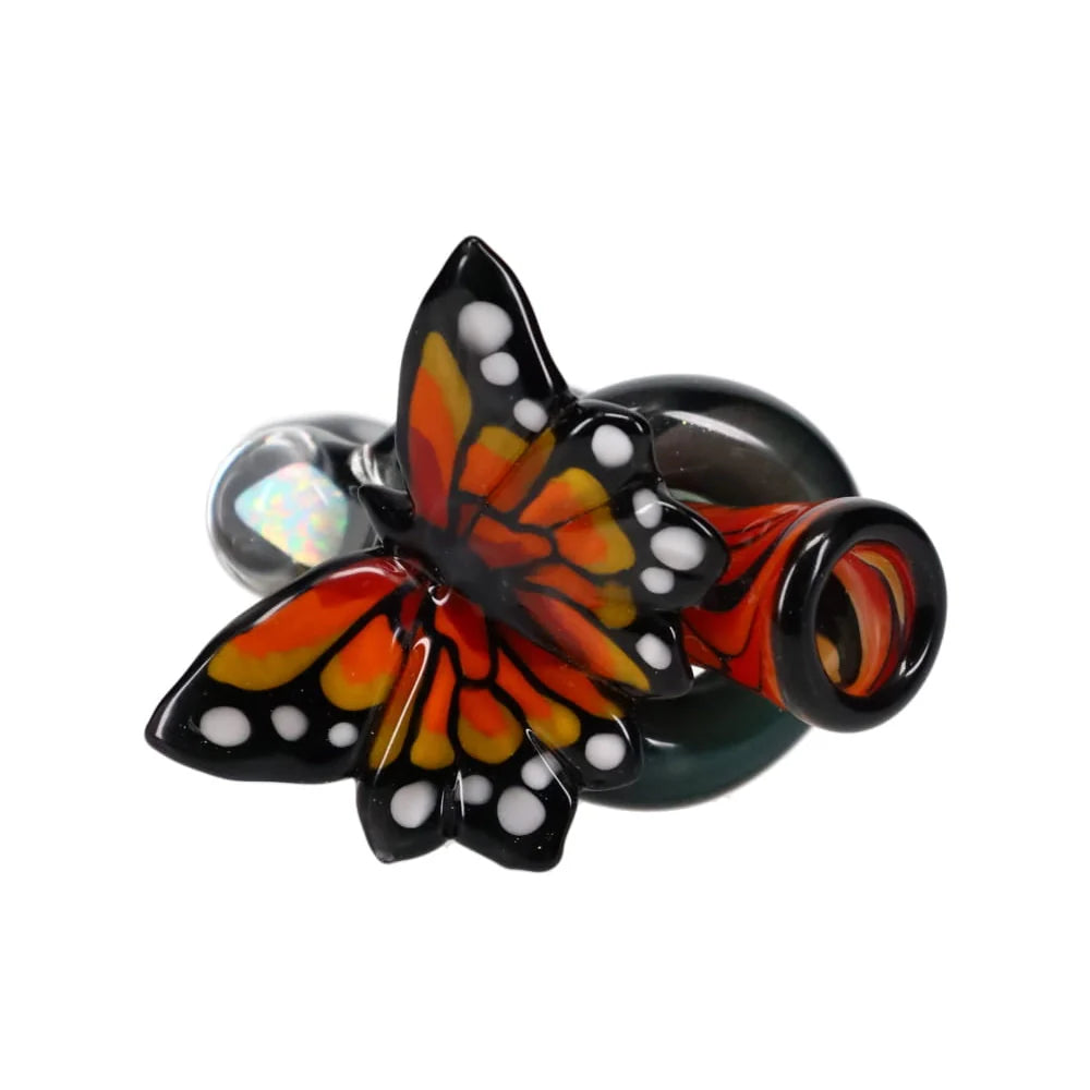 Windstar Glass Monarch Butterfly Chillum