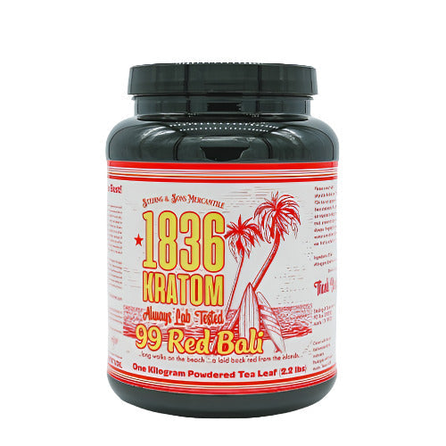 1836 Kratom - 99 Red Bali - 1kg Powder