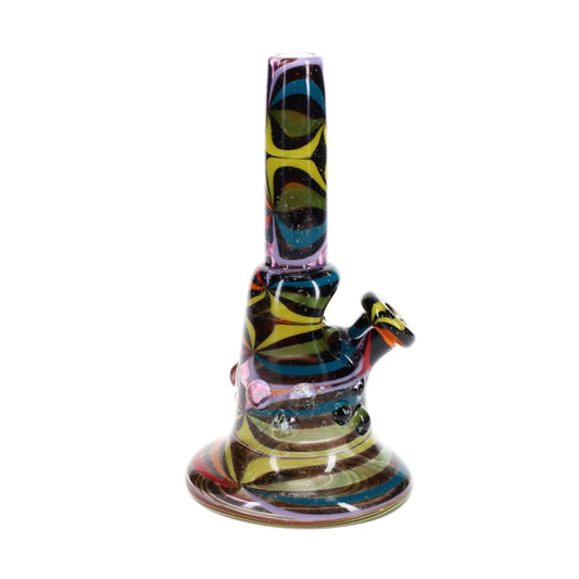 2kind Glass Rainbow Crushed Opal Dots Rig SALE