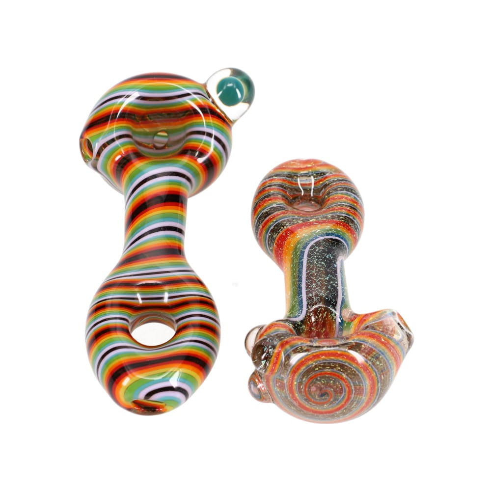 2kind Glass Worked Donut Spoon