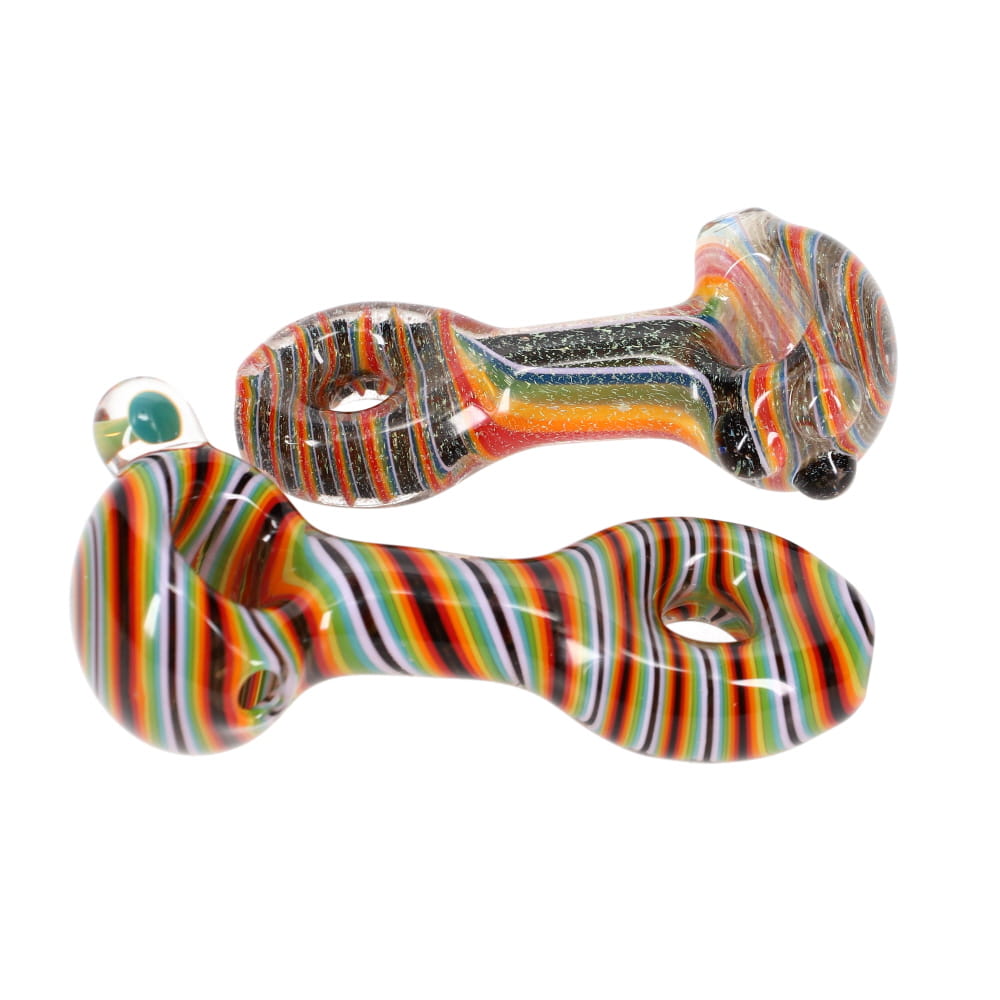 2kind Glass Worked Donut Spoon