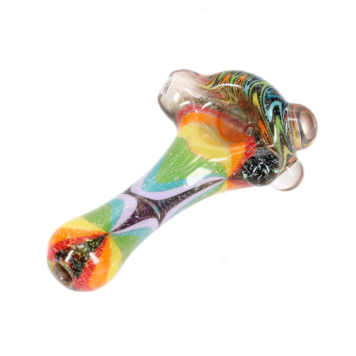 2kind Glass Rainbow Crush Opal Linework Spoon