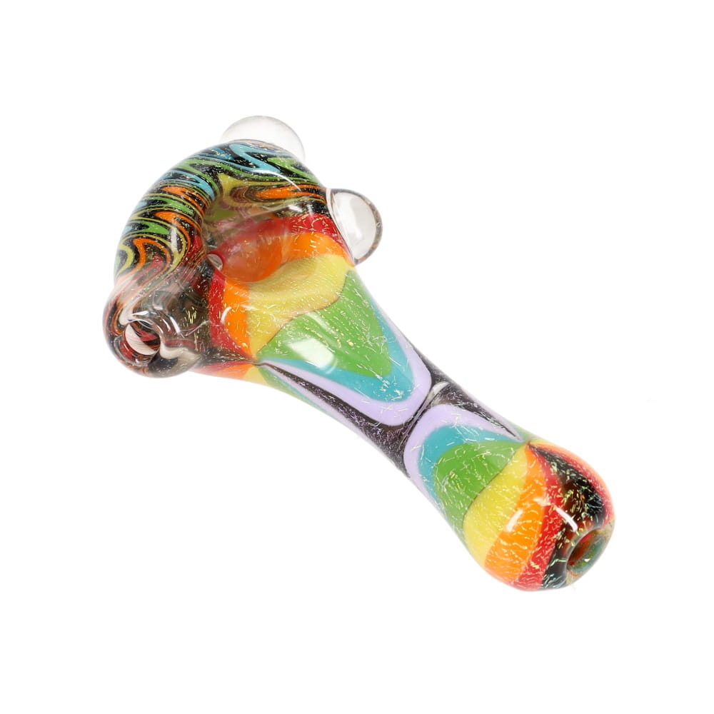 2kind Glass Rainbow Crush Opal Linework Spoon