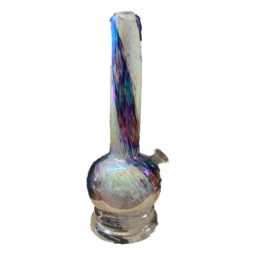 Soft Glass 13" Thick Bottom Bubble Water Pipe SALE