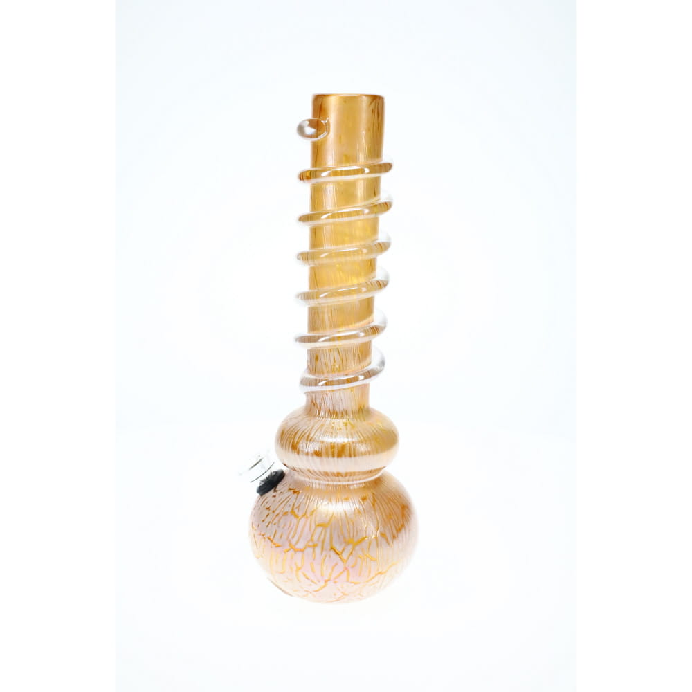 Soft Glass 12" Maria Bubble Wrap Water Pipe