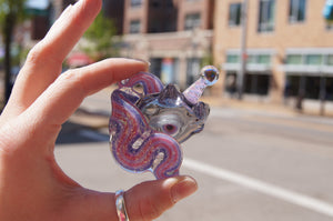 ACE Glass CFL Unicorn Flatback Pendant