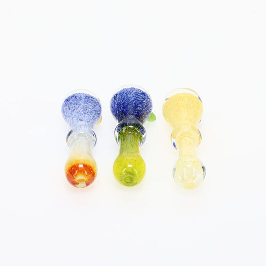 AKA Glass Frit Maria Push Chillum - Assorted