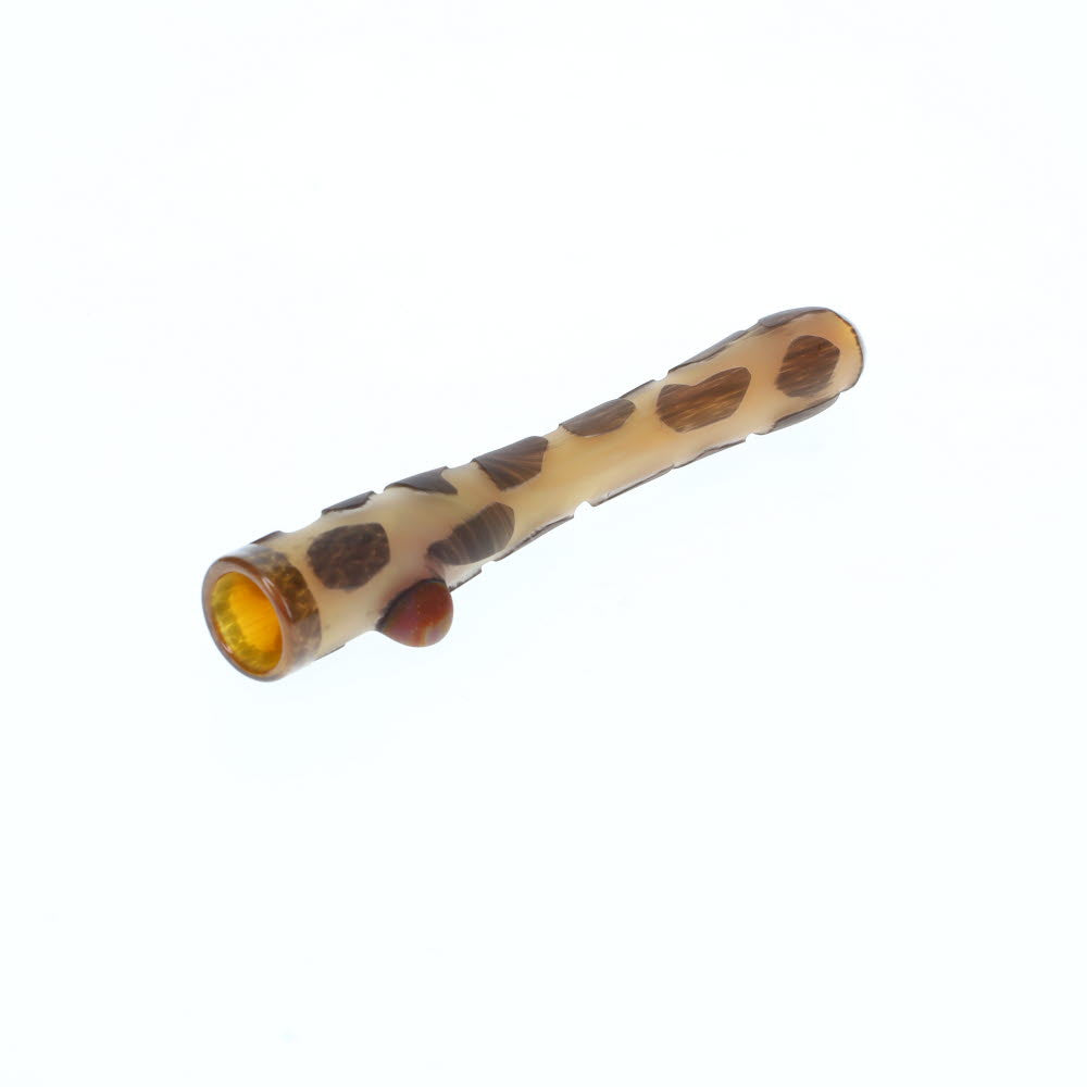 Addison Hanna Glass Giraffe Sandblasted Chillum