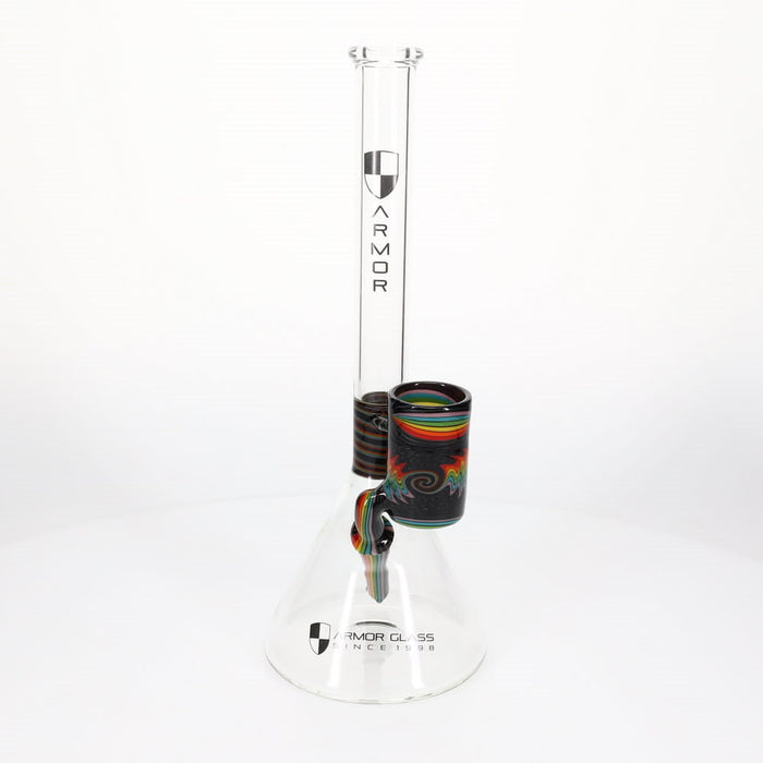 Armor Glass Black & Rainbow Proxy 40mm Beaker