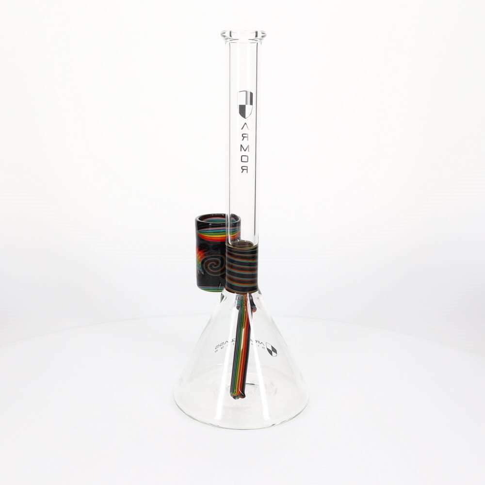 Armor Glass Black & Rainbow Proxy 40mm Beaker