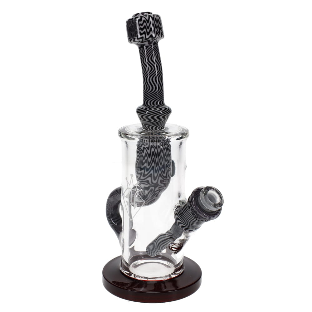 Augy Glass Black & White Linework Incycler