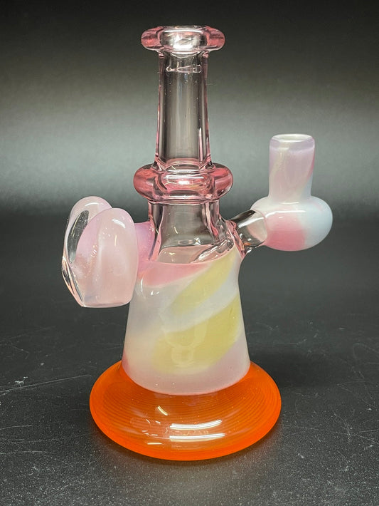 Bambi Glass Cotton Candy Mini Bubbler #3