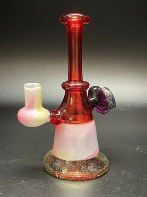 Bambi Glass Cotton Candy Mini Bubbler #5