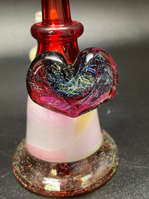 Bambi Glass Cotton Candy Mini Bubbler #5