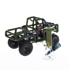 Big Lake Glass Blue and Green RC Truck