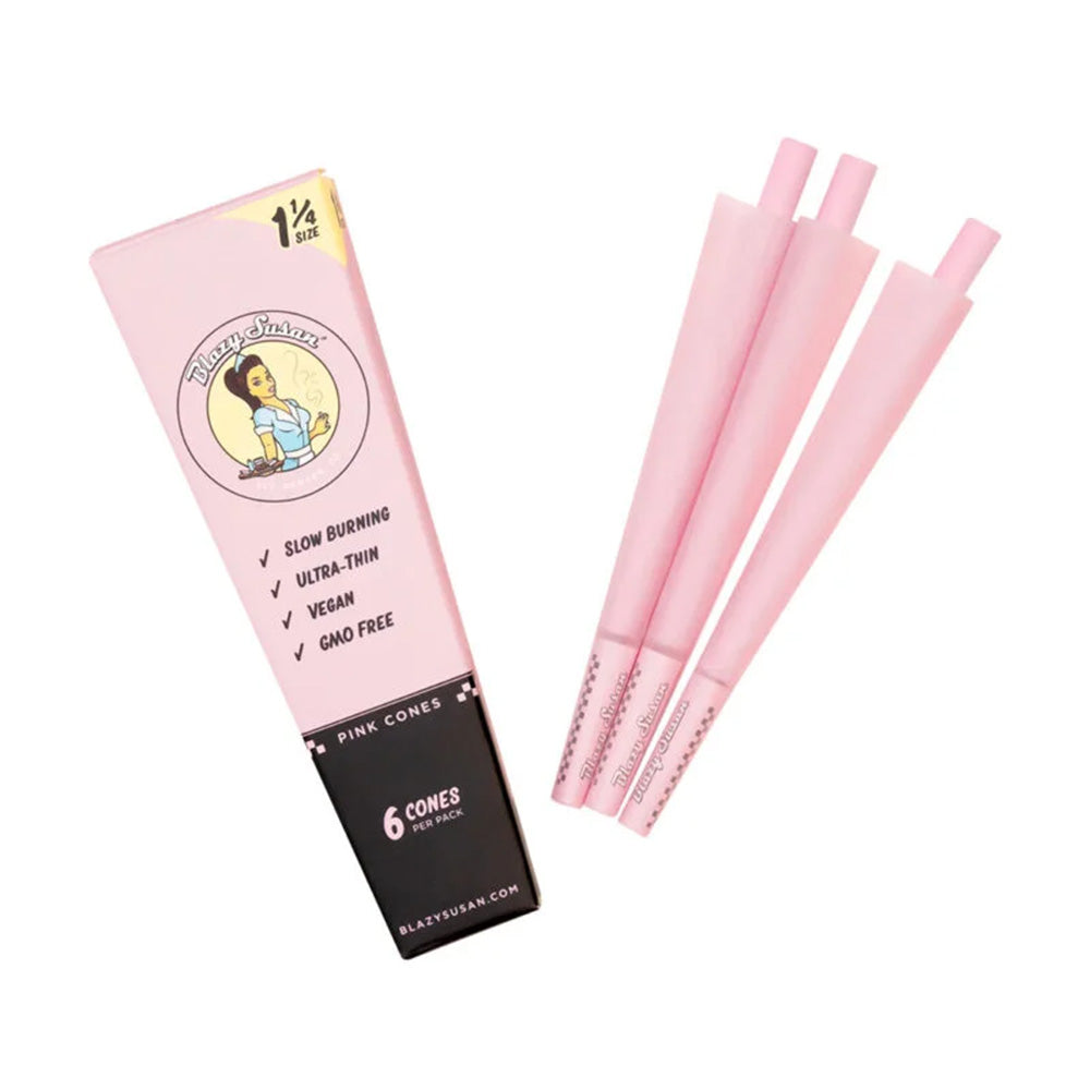 Blazy Susan Pink Cones 1.25 - 6 Pack