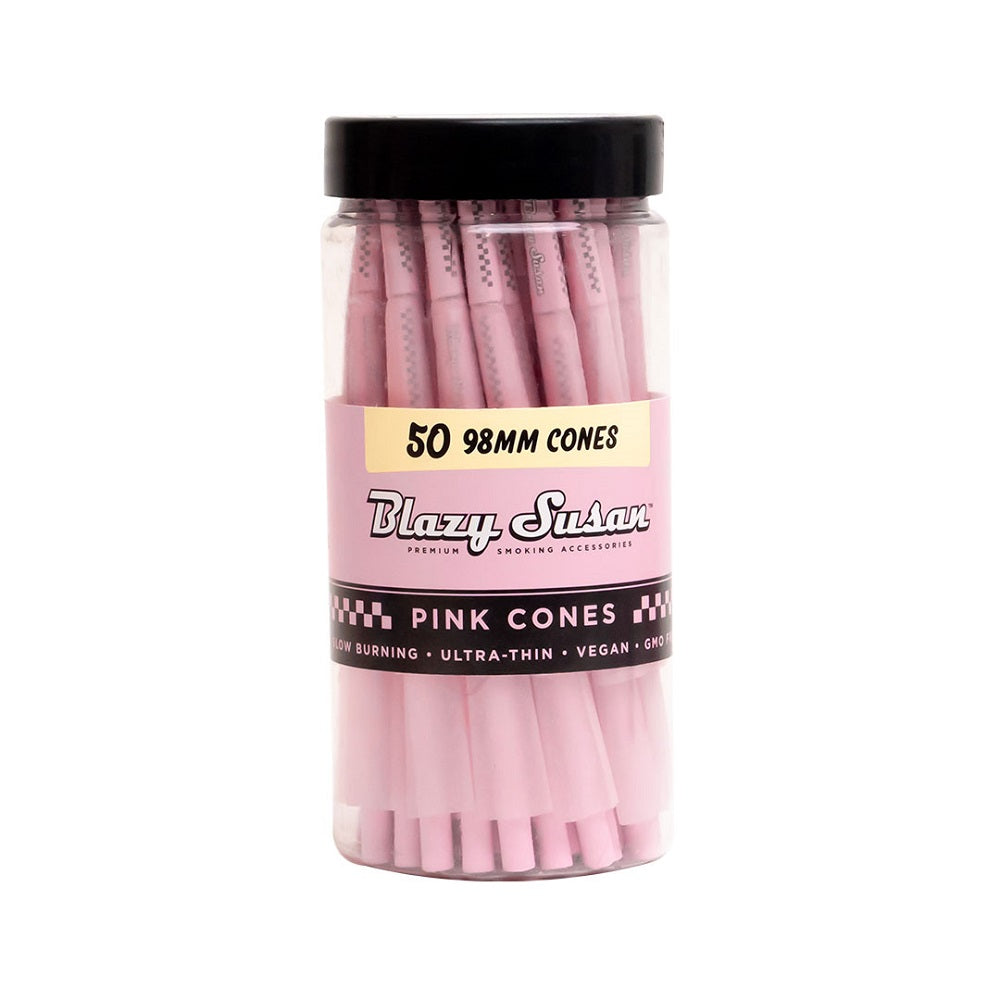 Blazy Susan Pink Cones 98mm - 50 Pack