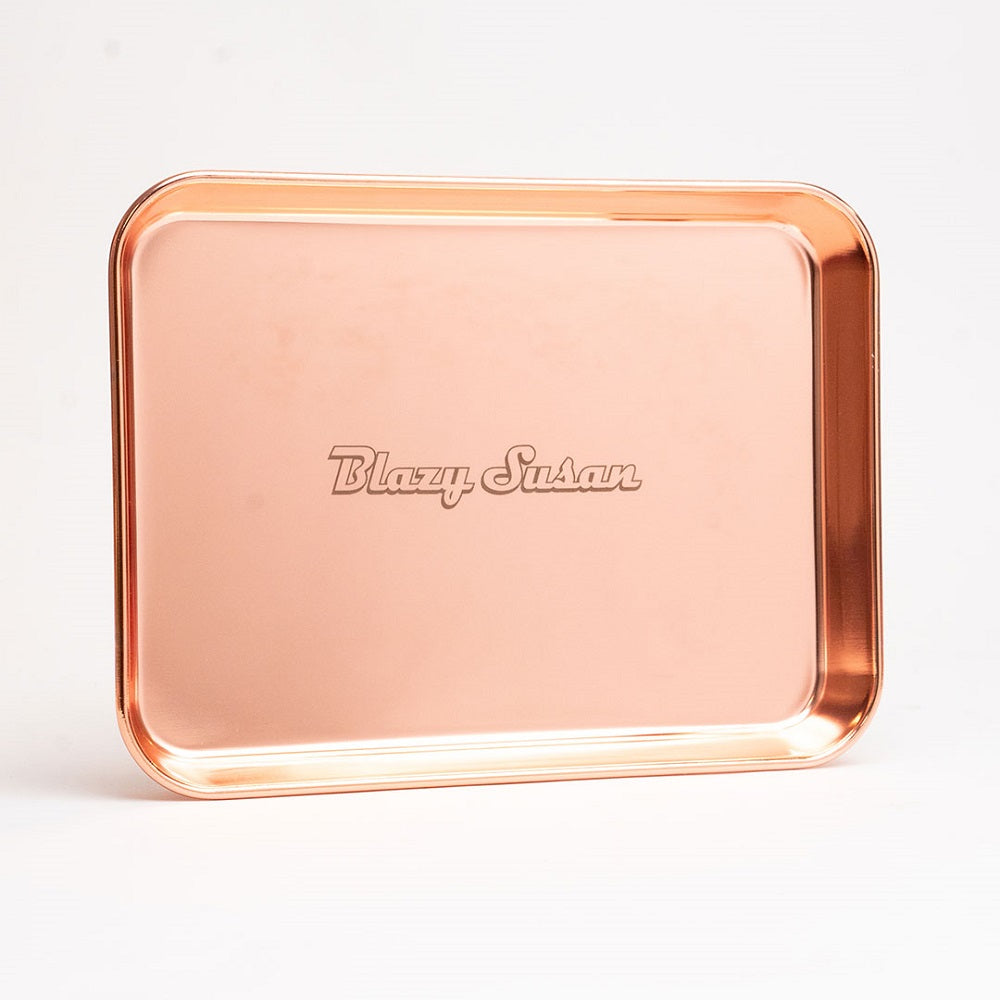 Blazy Susan Stainless Steel Rolling Tray