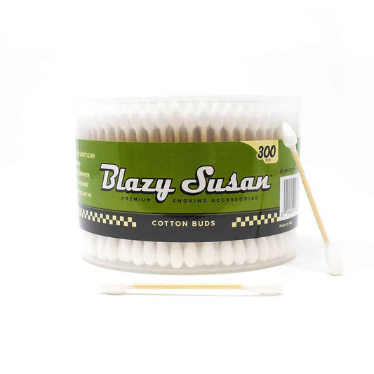 Blazy Susan White Cotton Swabs - 300 count