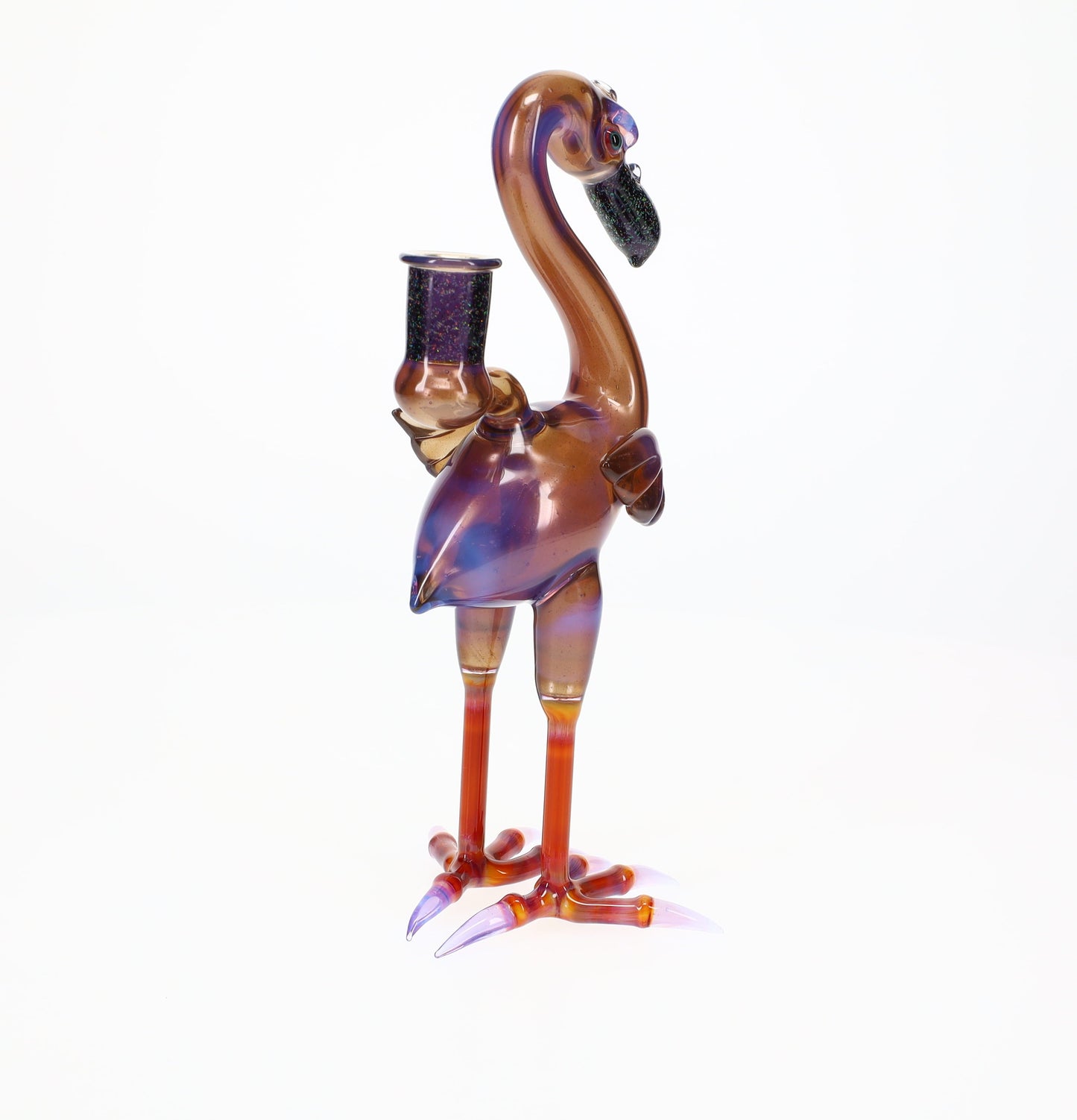 Burtoni Glass Metallic Flamingo