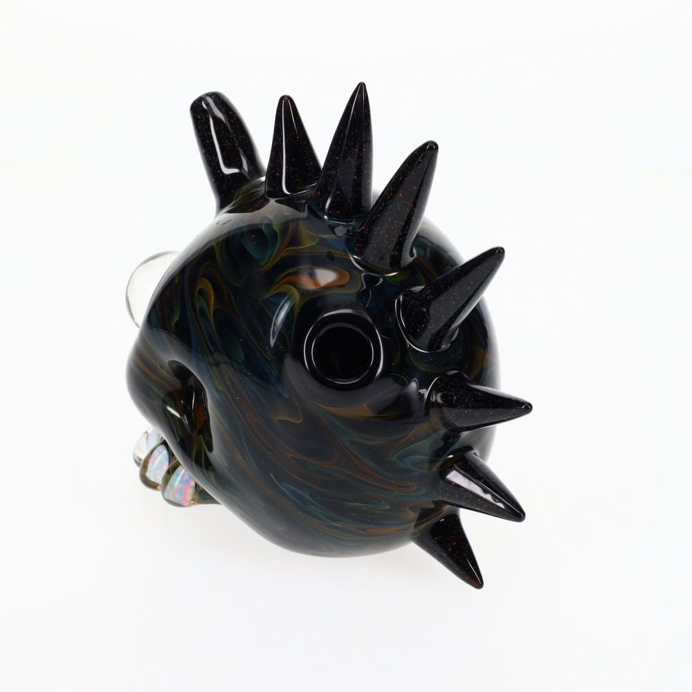 Carsten Carlile Glass X Jakers Glass Fumed Skull