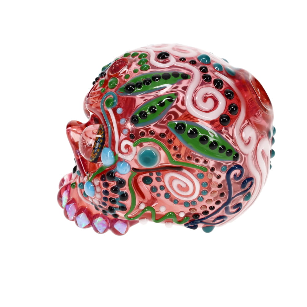 Carsten Carlile Glass Milli Eyes Sugar Skull Rig