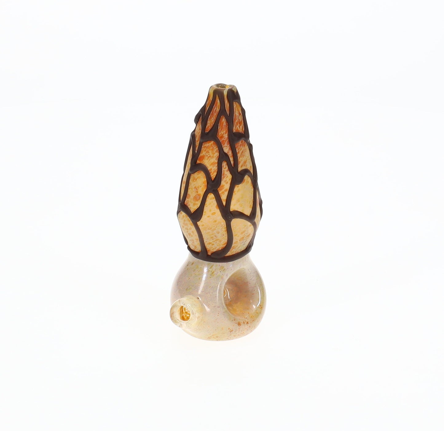 Chad G Glass Morel Mushroom Hand Pipe