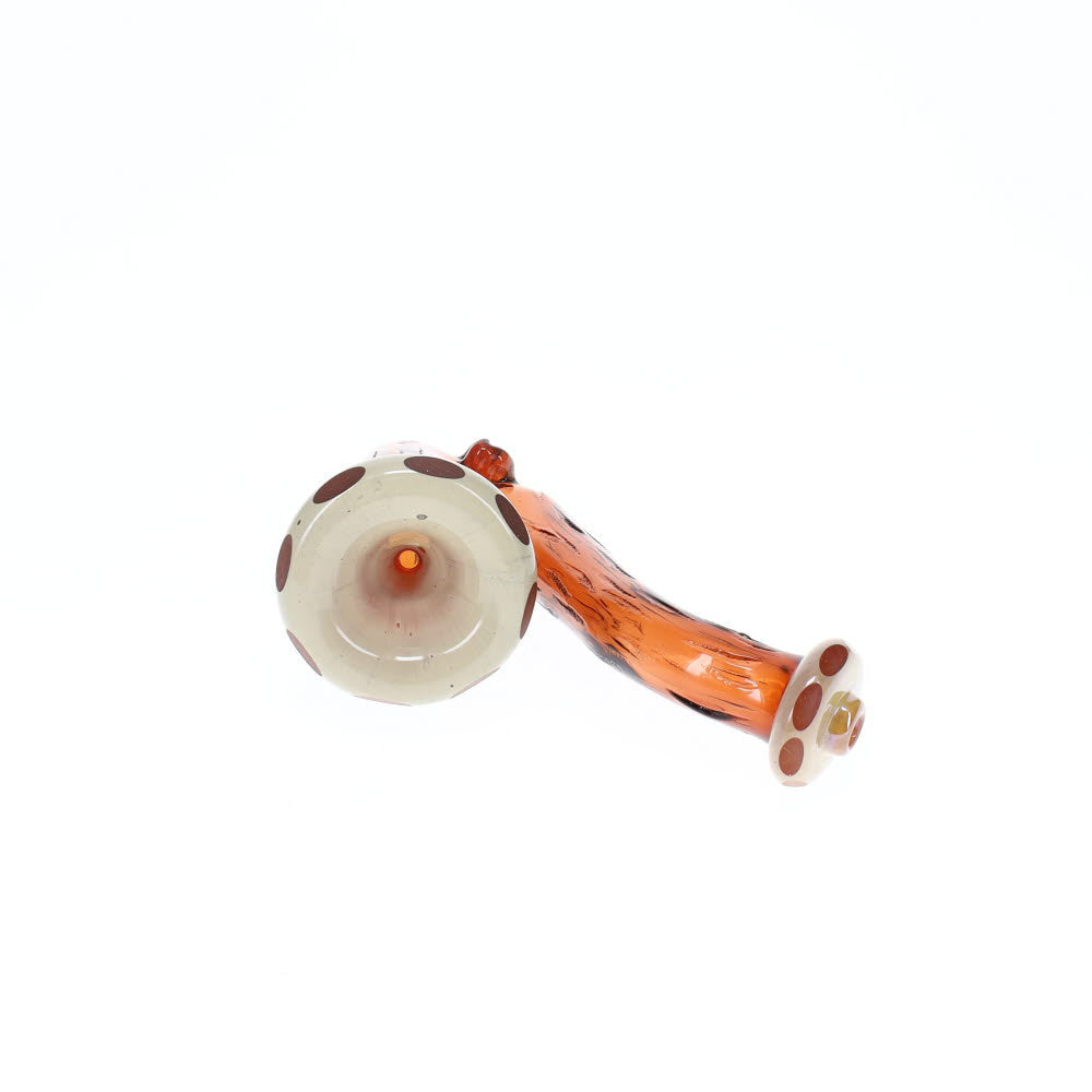 Chad G Glass Sandblasted Woodgrain Faceted Sherlock