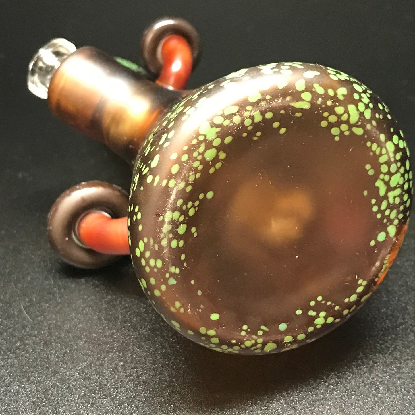 Chad G Glass Wood Mushroom Mini Tube