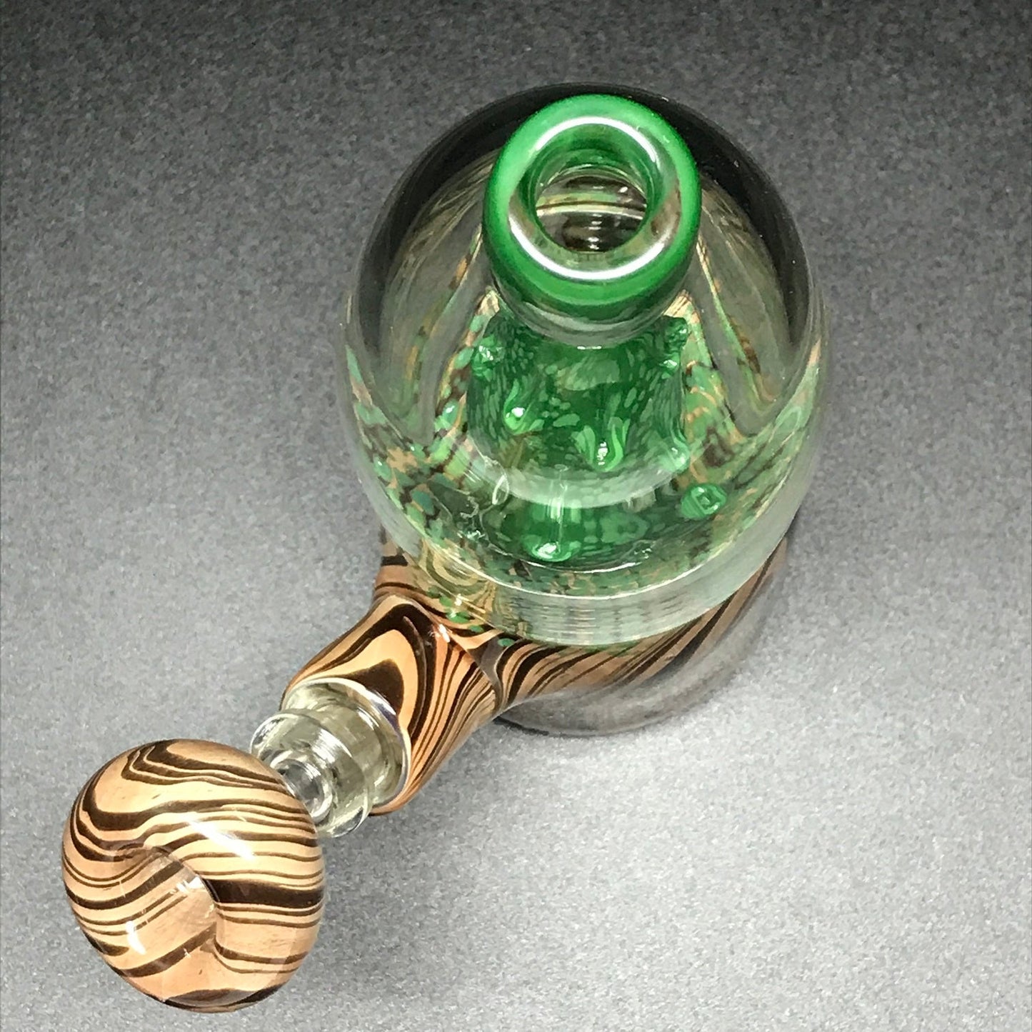 Chad G Glass Wood Grain Tree Dome Mini Tube