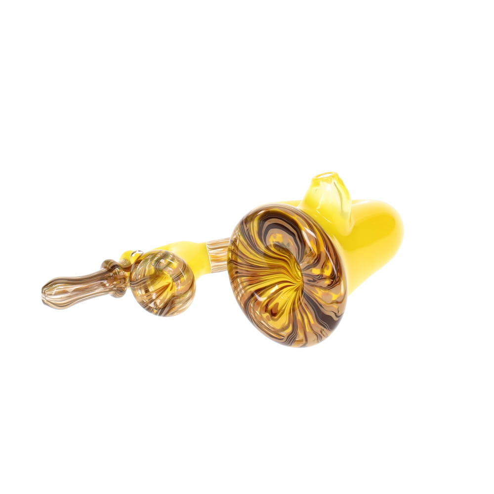 Chad G Glass Yellow Woodgrain Double Sherlock & Rig Set