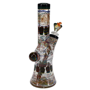 Chunk Glass Blue & Green Spring Theory Tube