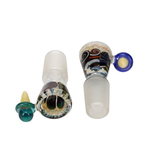 Chunk Glass Thumbprint 19mm Slide