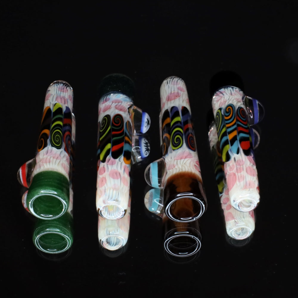 Chunk Glass Thumbprint Chillum