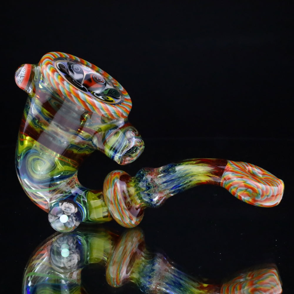 Chunk Glass X Cowboy Glass Raibow UV Wig Wag Sherlock Collab