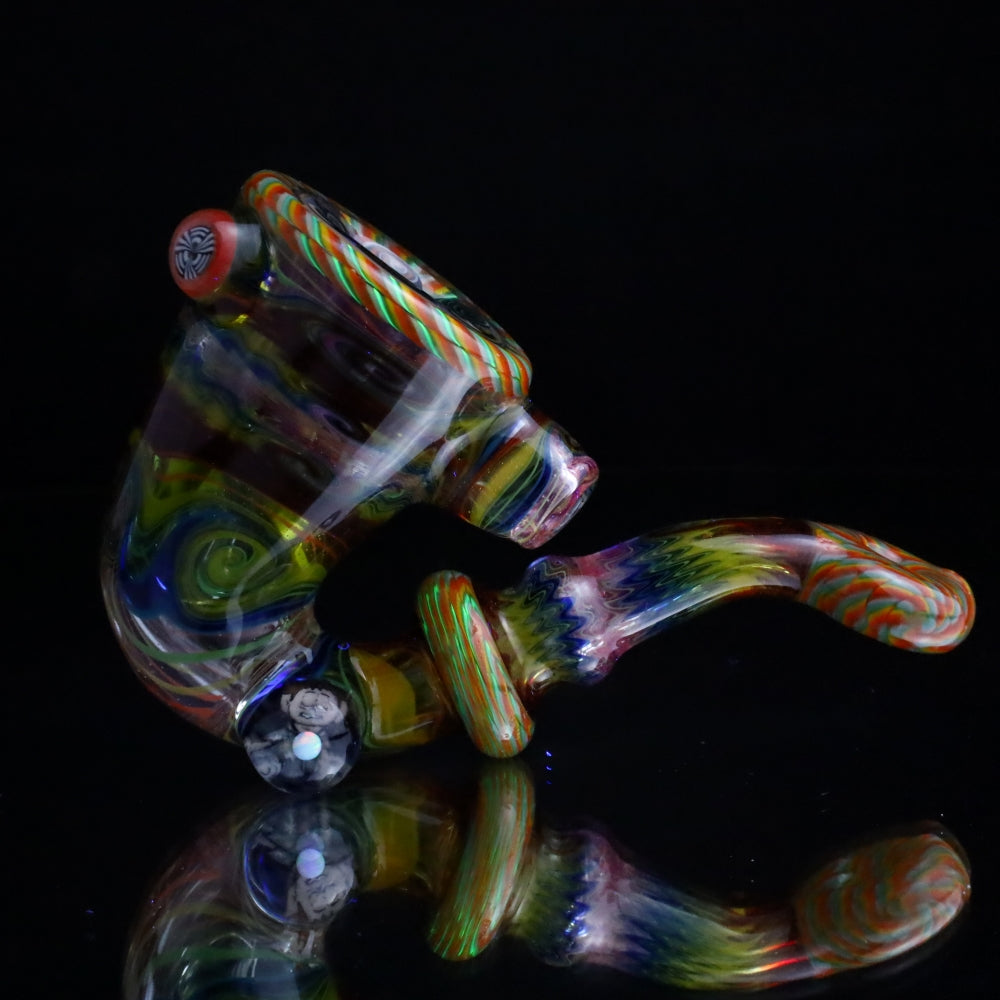 Chunk Glass X Cowboy Glass Raibow UV Wig Wag Sherlock Collab