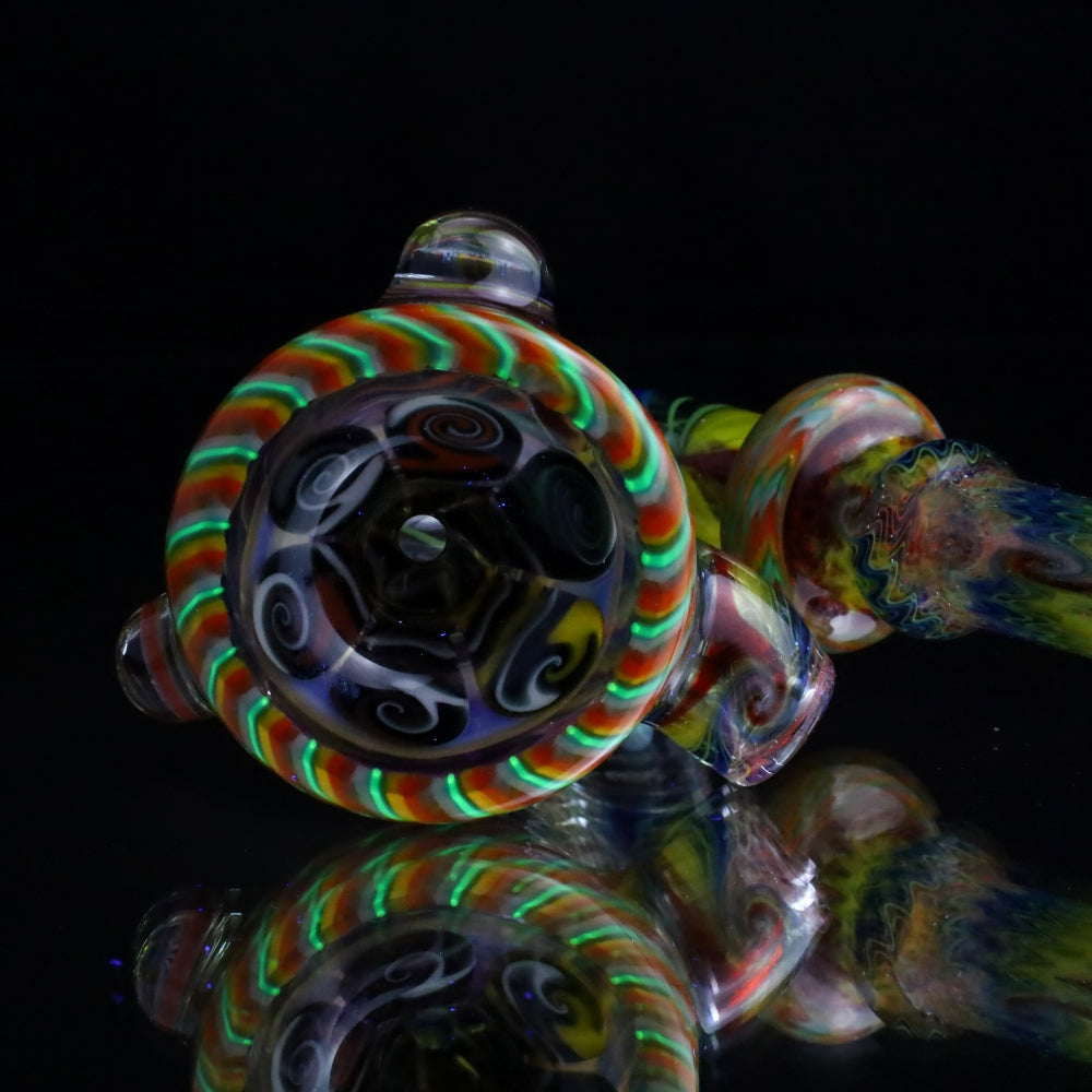 Chunk Glass X Cowboy Glass Raibow UV Wig Wag Sherlock Collab