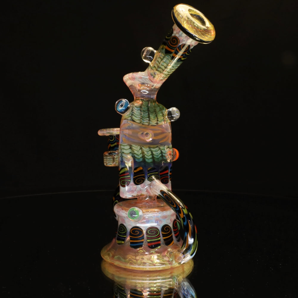 Chunk Glass X Gato Glass Fannypack Recycler Collab