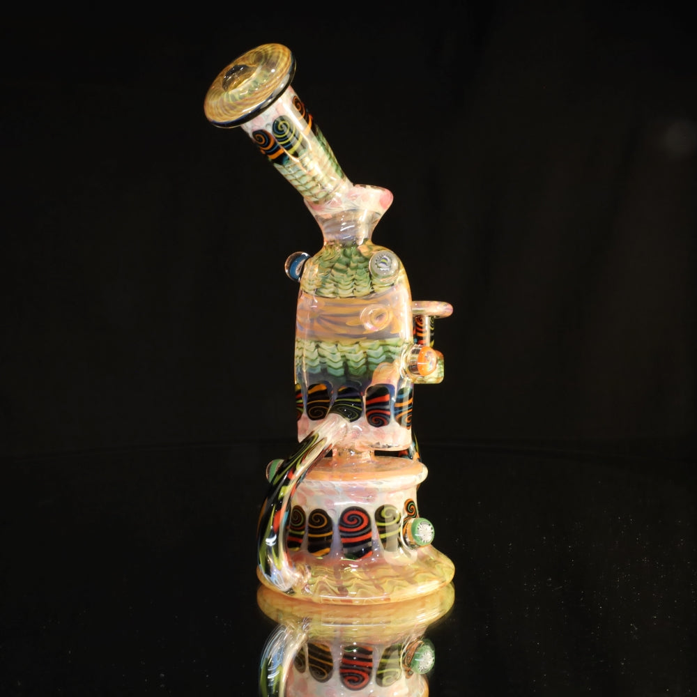 Chunk Glass X Gato Glass Fannypack Recycler Collab