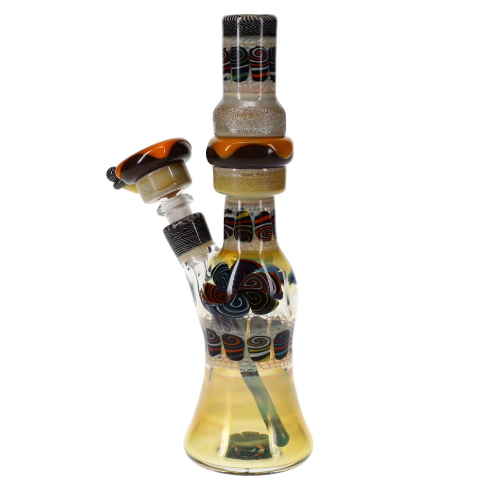 Chunk Glass X Rosburg Glass Burger Bubbler