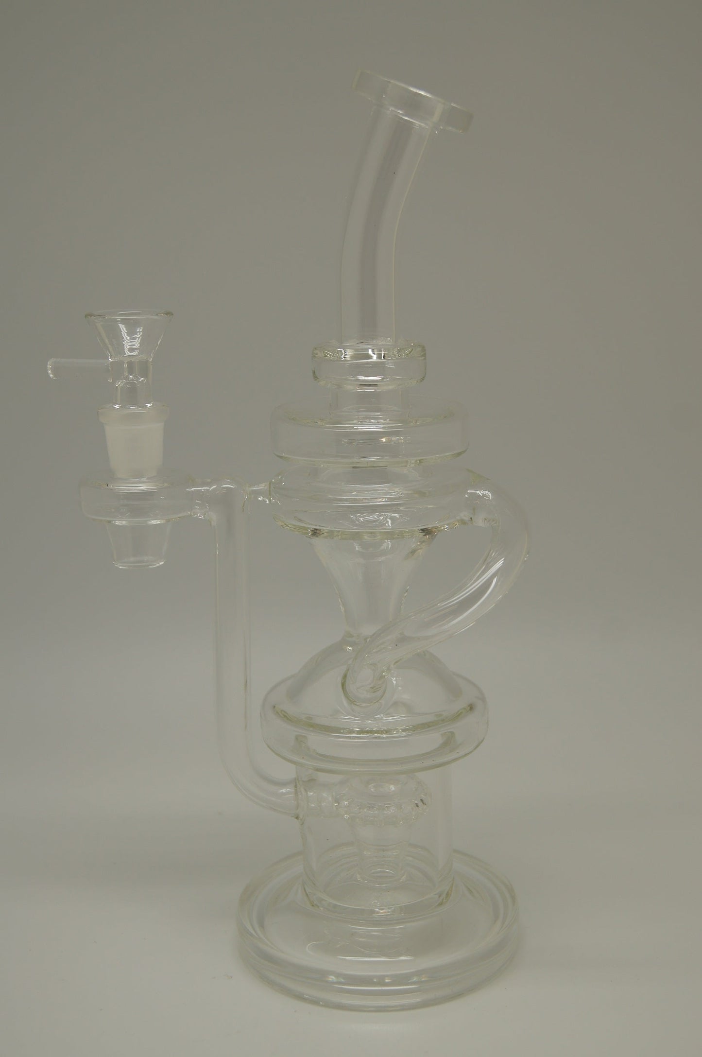 Clear Rings Tall Recycler