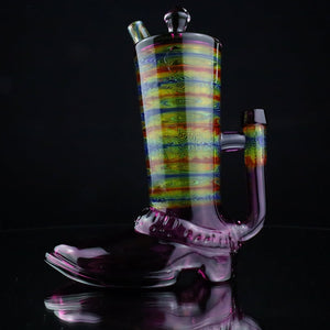 Cowboy Glass X Rad Glass Boot Bubbler