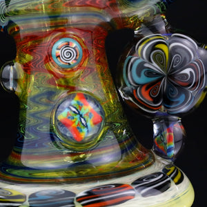 Chunk Glass X Cowboy Glass Marble Millie Bubbler