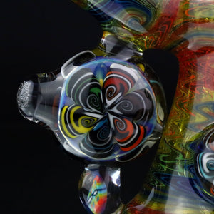 Chunk Glass X Cowboy Glass Marble Millie Bubbler