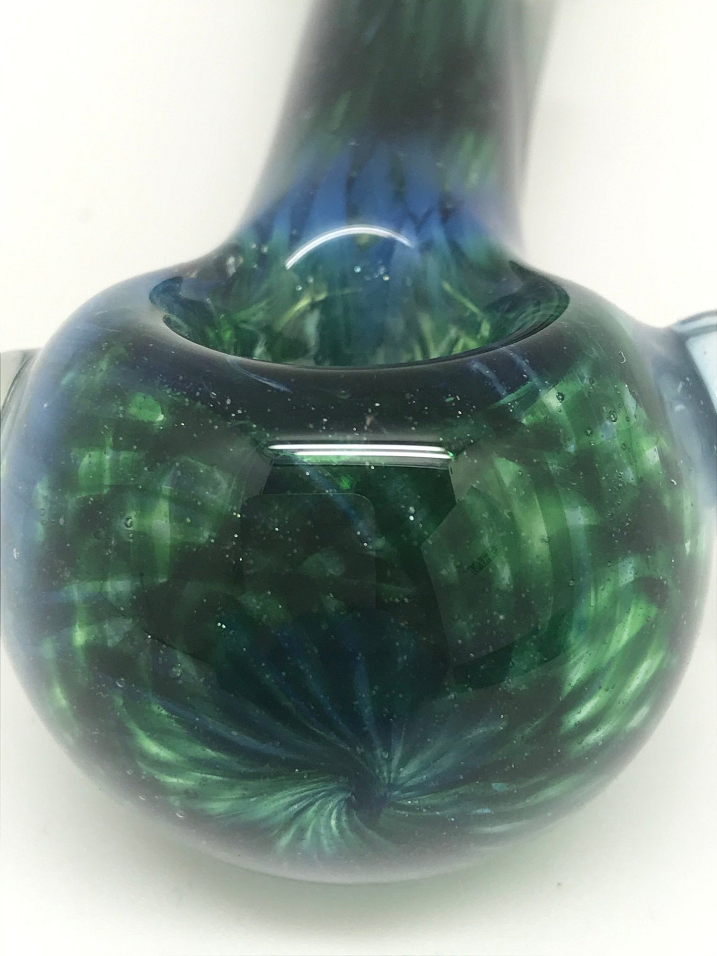 Crossroads Glass Fumed Lines Blown In Pipe