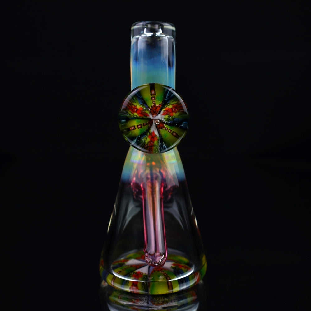 Crunk Glass Rainbow Fume Tiny Beaker